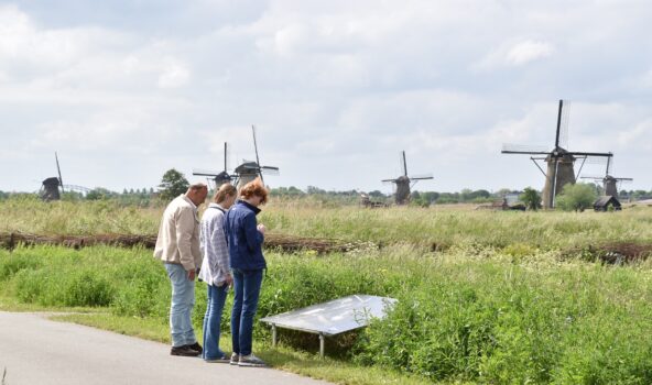 Buitenexpositie UNESCO Werelderfgoed Kinderdijk