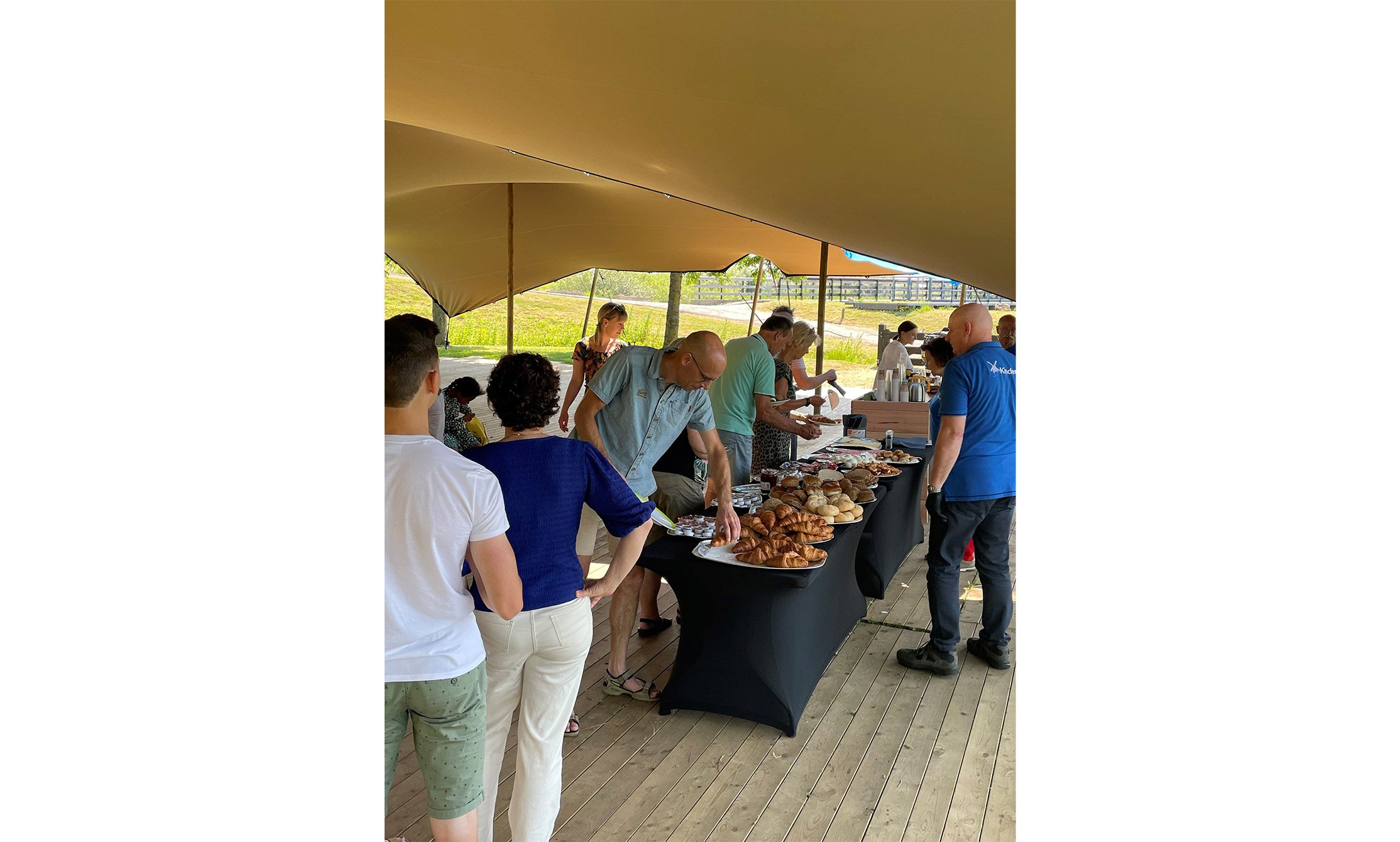 Buurtbewonersbrunch in Kinderdijk