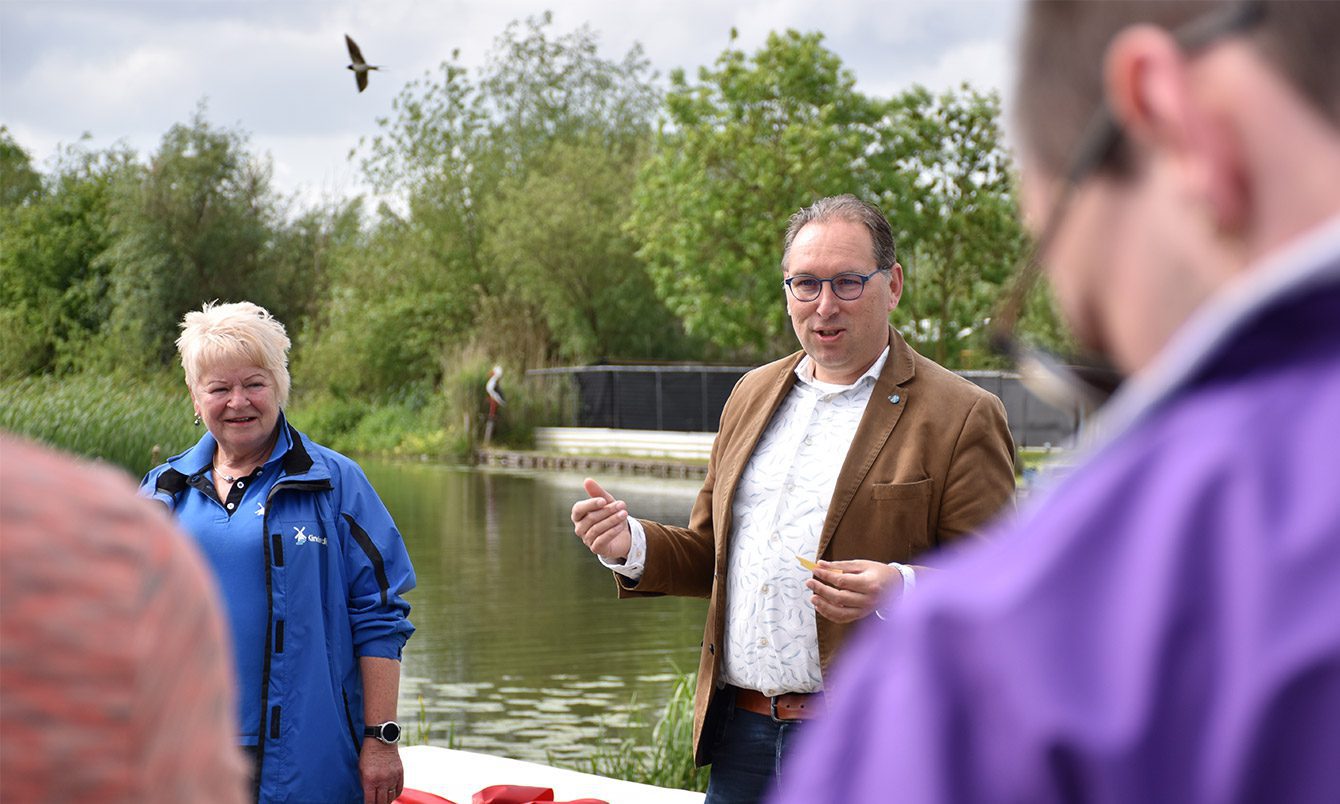 Opening buitenexpositie Kinderdijk